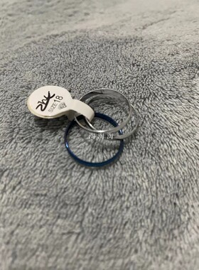 简约时尚个性国产戒指指环尾戒拍照装饰套戒清仓特价50元包邮