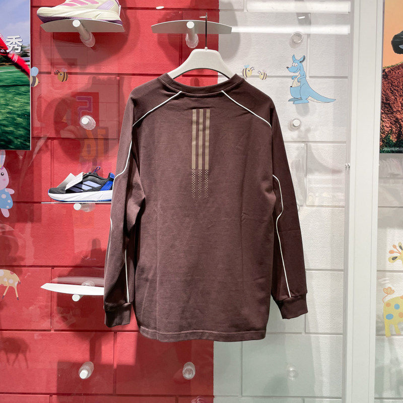 阿迪达斯三叶草男女2025情人节新款机车风套头长袖 JM8037 JM8038,淘宝优惠券,粉丝福利购,淘宝优惠卷