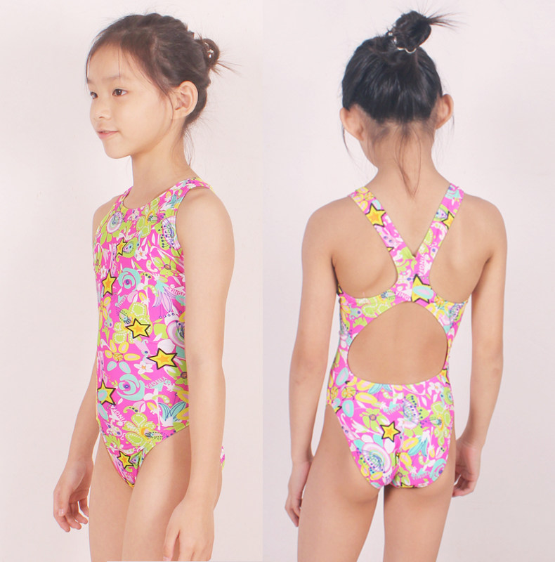 Yingfa Children's Swimwear Triangle Girls Swimming Training Girls Swimwear