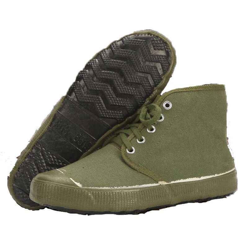 Labor protection non-slip shoes outdoor work canvas shoes
