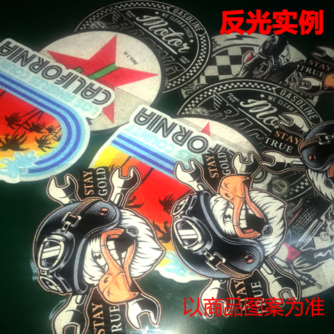 复古Vintage Oil Decal Biker摩托Tank Bobber复古V2#483贴花-图1