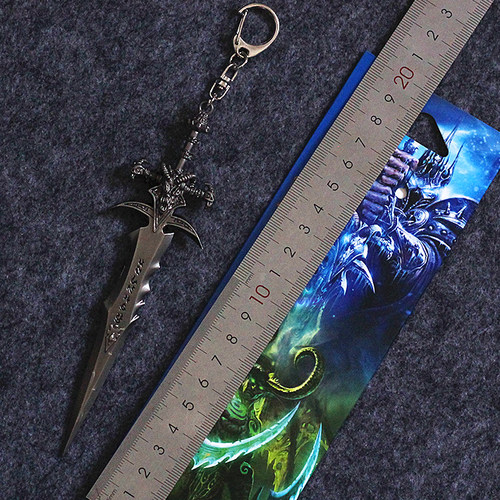 WOW 魔兽世界兵器模型手办 魔兽巫妖王霜之哀伤 蛋刀橙弓灰烬使者 - 图3