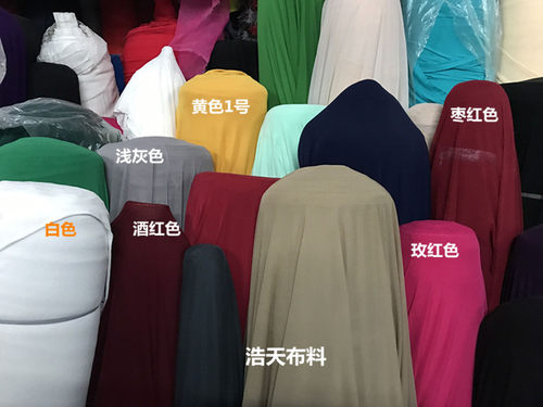 微透纯色氨纶细网面网纱面料内衣打底衫丝袜内衬柔软四面弹力布料 - 图2
