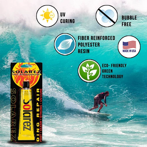 Solarez Sun Gas Repair Pu Surfing Board