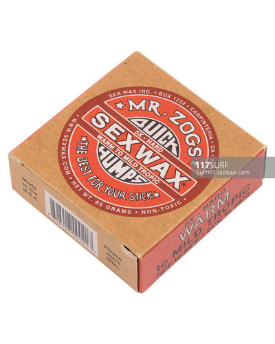 冲浪板防滑蜡底蜡/面蜡 进口Sex Wax Quick Humps Surfboard Wax - 图2