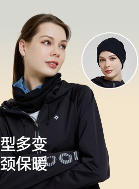UV100秋冬保暖护颈包头帽石墨烯