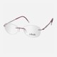 Austrian pure titanium ultra-light poem music glasses frame frameless temperament small face fashion glasses frame female myopia can be equipped with 5521