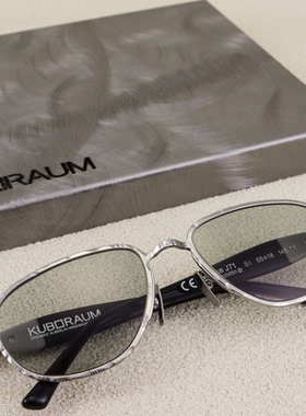 德国KUBORAUM手工小众浅色太阳镜