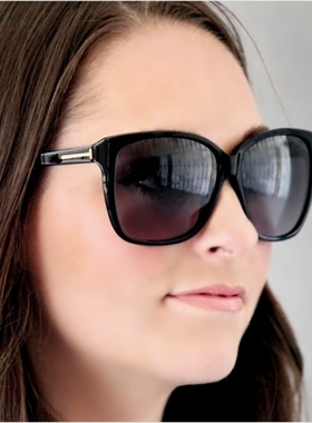 TOM08潮流时尚方框大脸复古墨镜