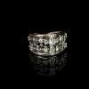 925 silver ring L037 silver jewelry ring distressed handmade personalized living retro palace silver ring