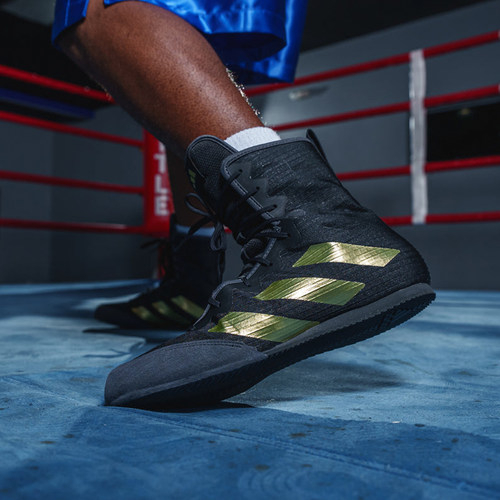 ADIDAS BOX HOG 4搏击训练鞋格斗摔跤散打 拳击鞋 GZ6118  FX0561 - 图0