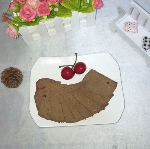 清真五香牛肝皓月卤牛肝1件包邮3袋*300g清真熟食即食牛肝 - 图1