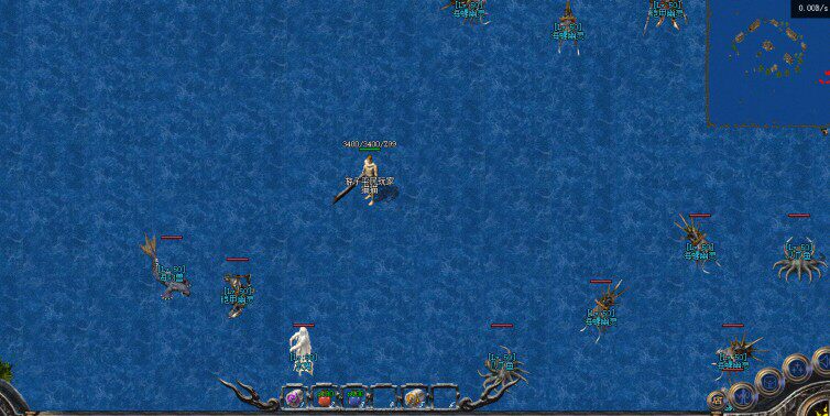 传奇开区版—新游子沉默 一大陆复古 二大陆高清地图 V8.也可单机