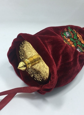 手摇家用佛具转金桶大号布袋