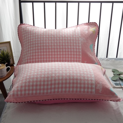 清仓全棉纱布枕套一对装纯棉加大加厚家用柔软透气成人枕头芯套 - 图2