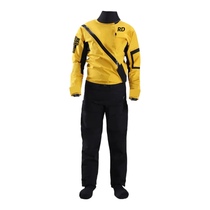 Red Drilling Full Dry Diving Surface Competitive Sport Dry Coat Yellow High Fit Thickened With Piss Zipped Strap Pants Bag