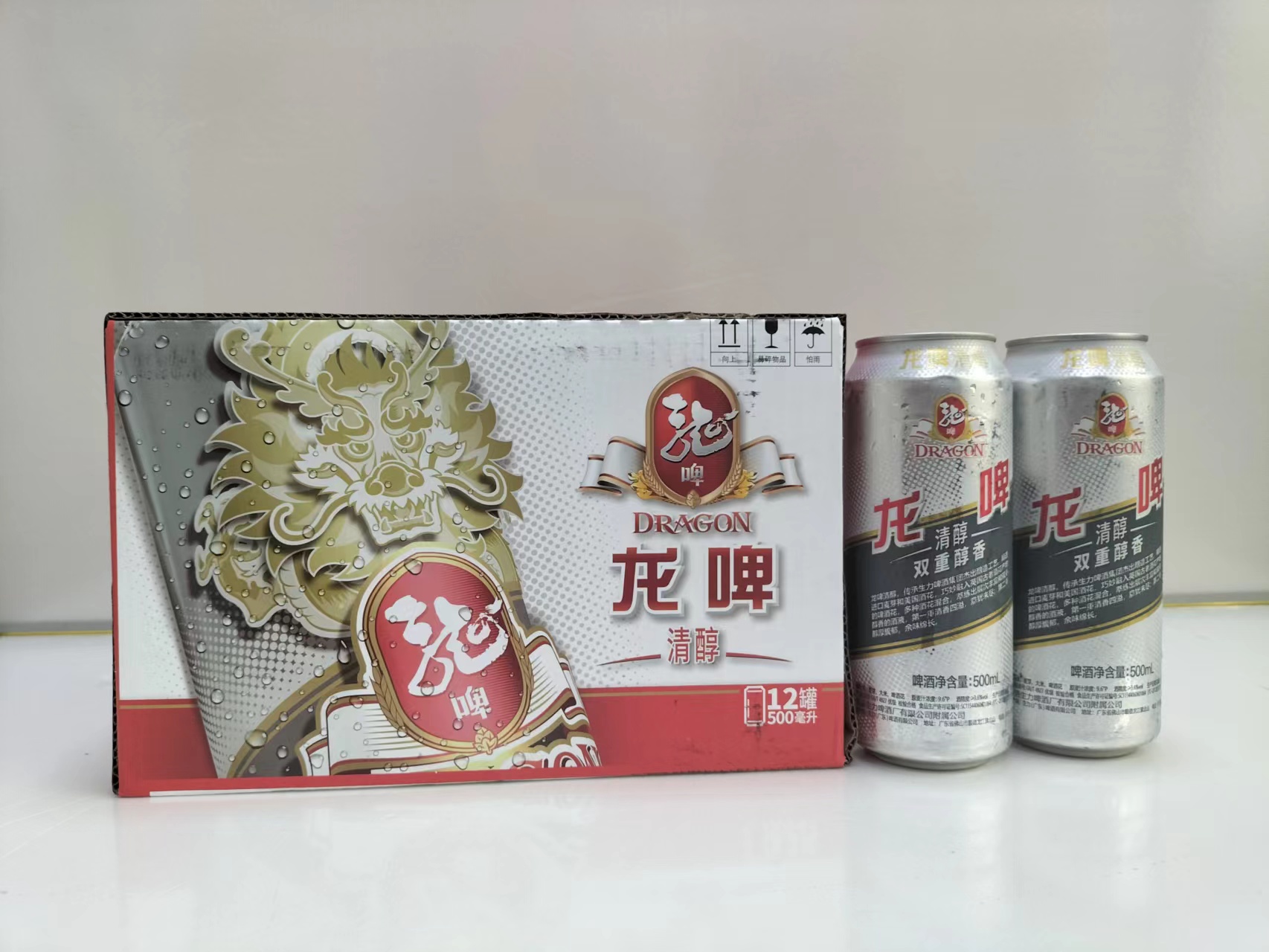 源自福佳白啤1890皮尔森啤酒500ML24听原味龙啤清醇浓香醇厚生力-图2