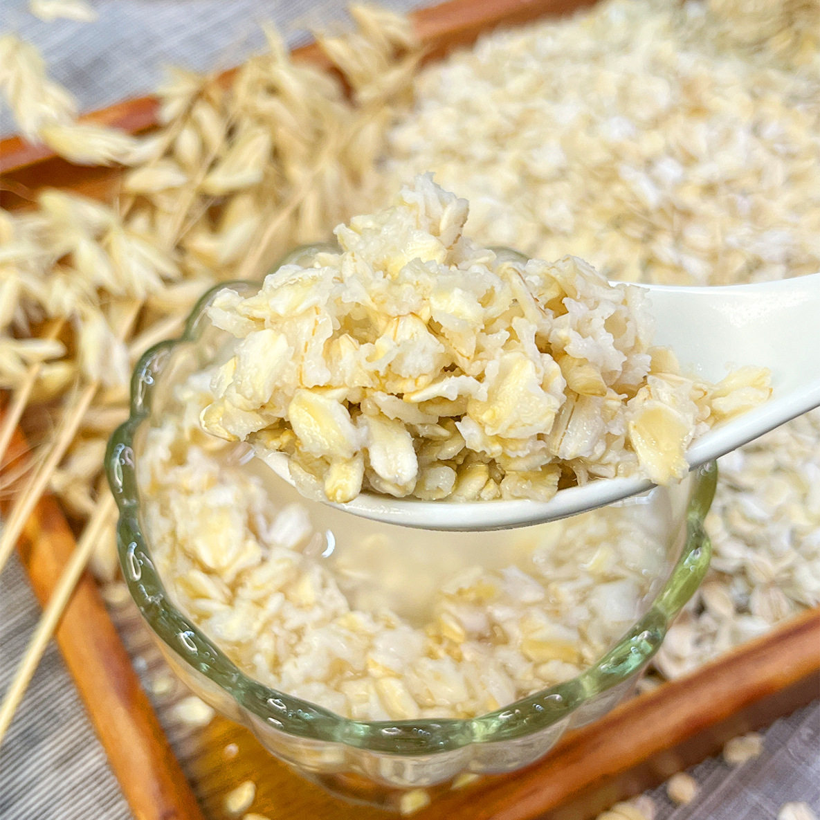 内蒙古裸燕麦片代餐早餐粥即食冲泡原味全麦谷物纯燕麦片,淘宝优惠券,粉丝福利购,淘宝优惠卷