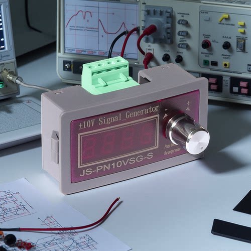 高精度正负±电压0-10V5V信号发生器源变频阀门调光+JS-PN10VSG-S - 图2