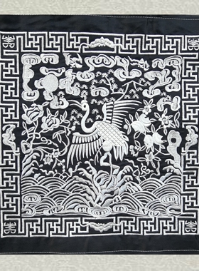 民族风龙凤吉祥唐装清服补丁贴花