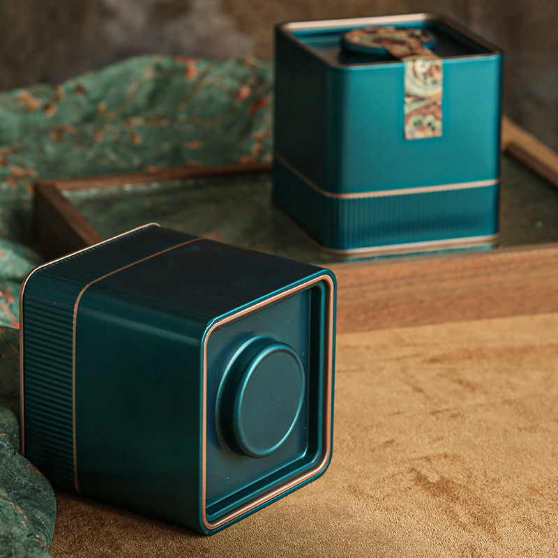 茶叶空铁罐白茶复古绿茶通用空礼品盒包装盒散茶古树滇红普洱茶盒,淘宝优惠券,粉丝福利购,淘宝优惠卷
