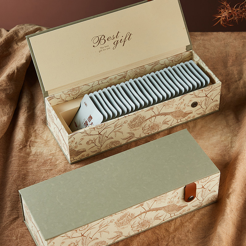 喜悦里普洱茶福鼎老白茶陈皮红茶饼干茶小薄片25片包装盒空礼品盒,淘宝优惠券,粉丝福利购,淘宝优惠卷