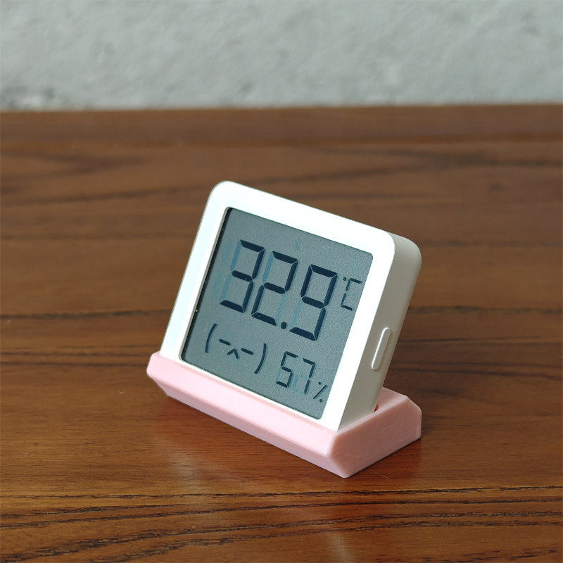 适配小米米家蓝牙桌面摆放简洁斜放收纳温湿度计2/3mini支架底座,淘宝优惠券,粉丝福利购,淘宝优惠卷
