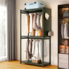 New hole board wardrobe front and rear dustproof