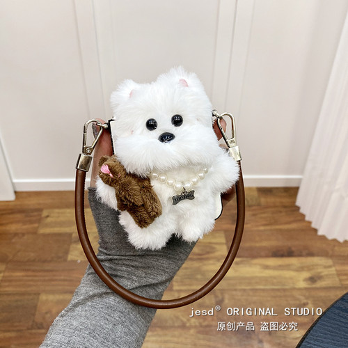 西高地狗狗磁吸支架适用三星zflip6/5/4/3折叠屏手机壳新款pocket2保护套n3flip小米mixflip荣耀magicvflip - 图3