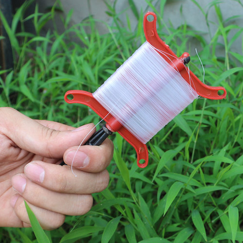 潍坊风筝线轮小风筝放飞工具带50米鱼丝线板风筝线板厂家直销线板 - 图1