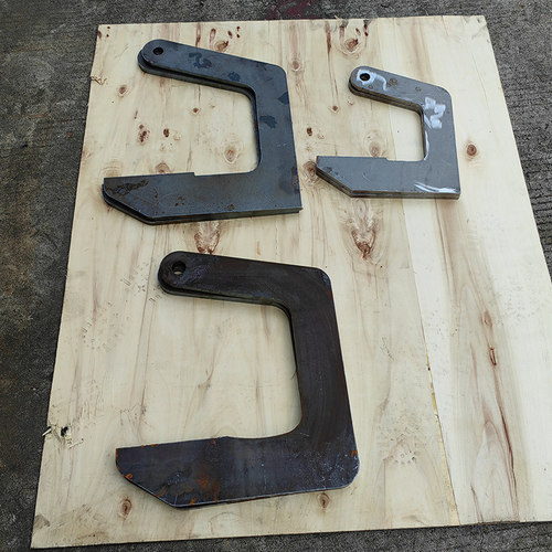 水泥管吊钩水泥涵管专用挂钩吊钩锰钢板吊钩C型大开口吊钩管钩子 - 图2