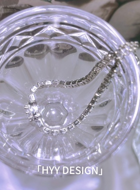 银光闪闪满钻精致日韩手镯