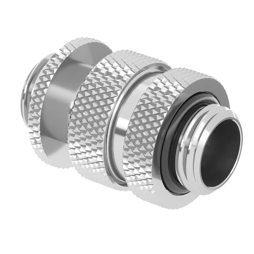Barrow  双G1/4 双显卡冷头 (16-22MM) 伸缩接头 黑 银TSSXK-S01 - 图0