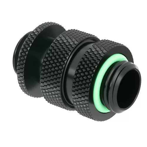 Barrow  双G1/4 双显卡冷头 (16-22MM) 伸缩接头 黑 银TSSXK-S01 - 图1