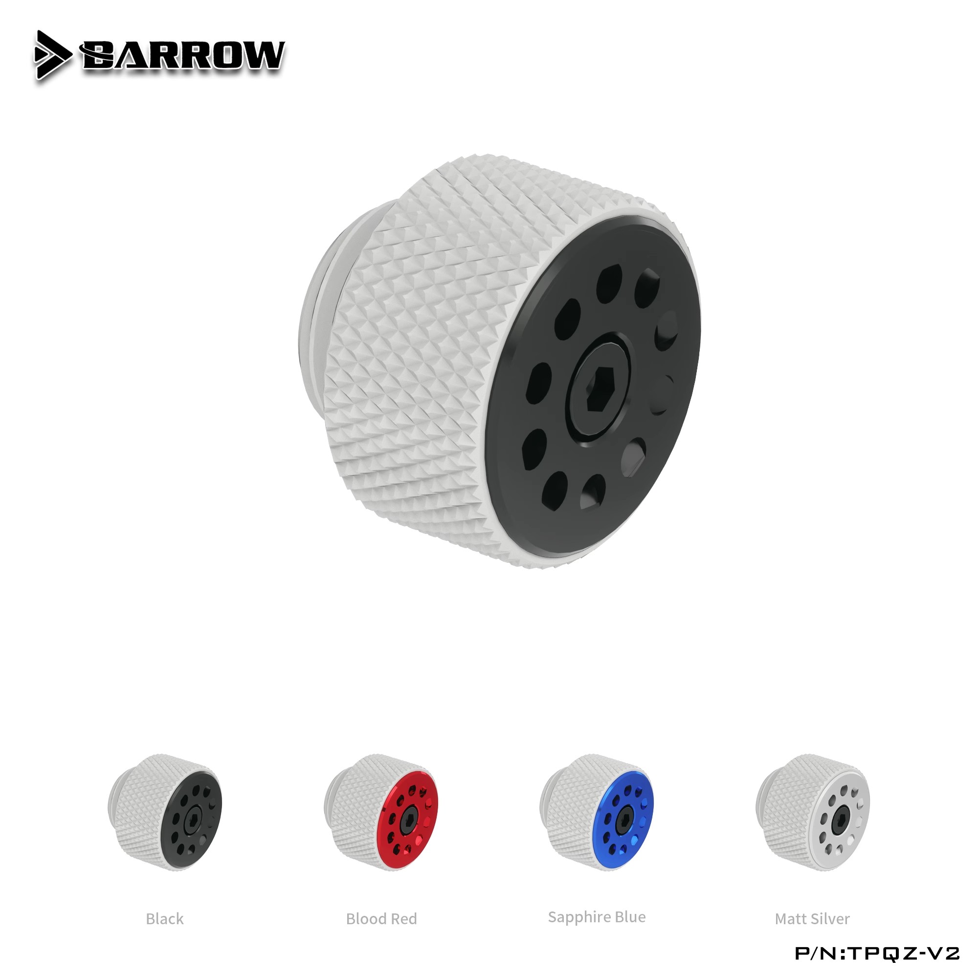 Barrow水冷接头排气堵头/排气阀/泄压阀/泄压阀-自动/手动一体-图1