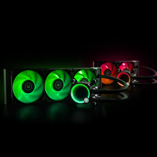 毅凯火力EK-Nucleus AIO CR360 /240冷排 Lux D-RGB一体式CPU水冷 - 图0