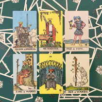 Classic centuries-old without frame Wettervietttarobe tarot beginners introductory taluo.rota cards