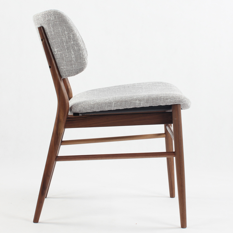 FAS级橡木欧式餐厅实木真皮餐椅nissa dining chair 尼桑设计椅　 - 图0