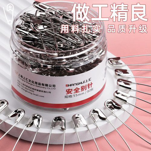 老式安全别针固定衣服扣针小号大号超大回形针曲别针扣床单关针卡扣回扣锁针服装店吊牌挂针批发扣别针收腰 - 图0