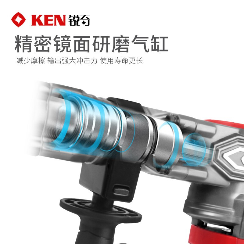 KEN锐奇电镐2835大功率1600W工业级单用电镐开槽拆墙电动工具-图1