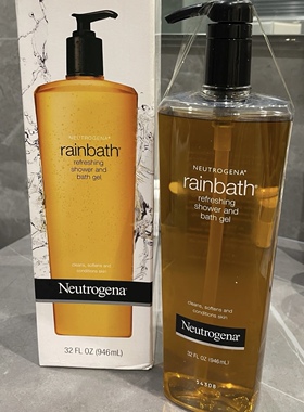 Neutrogena露得清雨润沐浴露木质