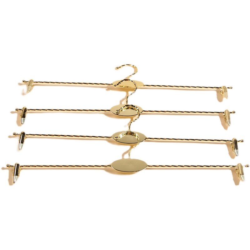 金属内裤衣架服装店加粗防滑女士金色内衣夹子文胸内裤铁衣挂包邮,淘宝优惠券,粉丝福利购,淘宝优惠卷