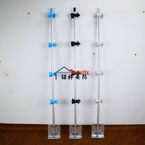 高压电子围栏脉冲主机铝合金终端杆中间承立杆套装 防盗电网配件 - 图3