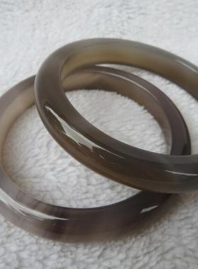 巴西时尚风墨绿色玉石玛瑙手镯