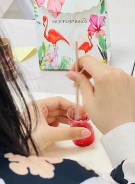 口红diy材料包 手工制作植物精油古法口脂色粉模具团建活动套餐