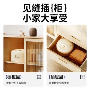 SnowBear小白熊便携式消毒柜婴儿宝宝奶瓶消毒器烘干可折叠紫外线