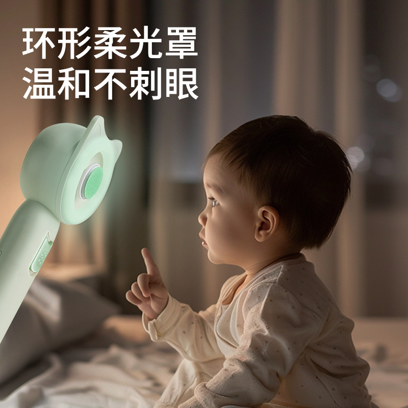 小白熊电动磨甲器婴儿指甲打磨器指甲剪新生宝宝专用防夹肉指甲剪