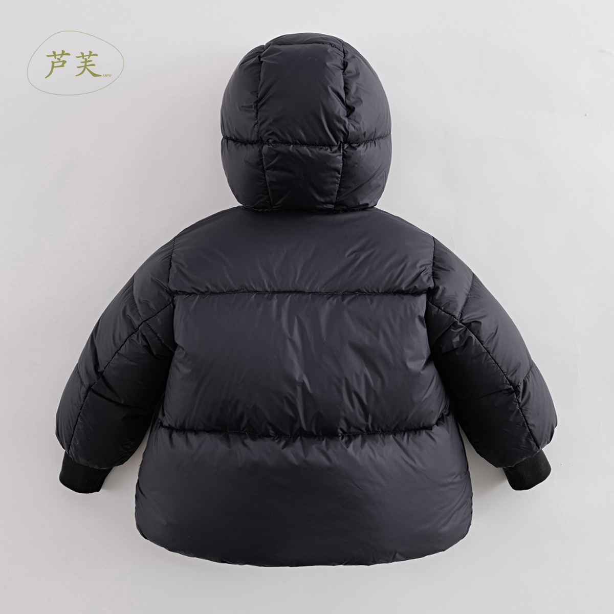 马克珍妮女童时尚领结超轻保暖羽绒服 儿童轻羽绒宝宝冬装541890