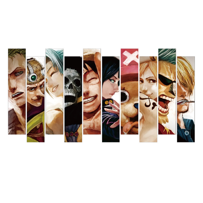 网红电竞房间挂画布置装饰海贼王海报墙面贴纸画二次元氛围背景板,淘宝优惠券,粉丝福利购,淘宝优惠卷