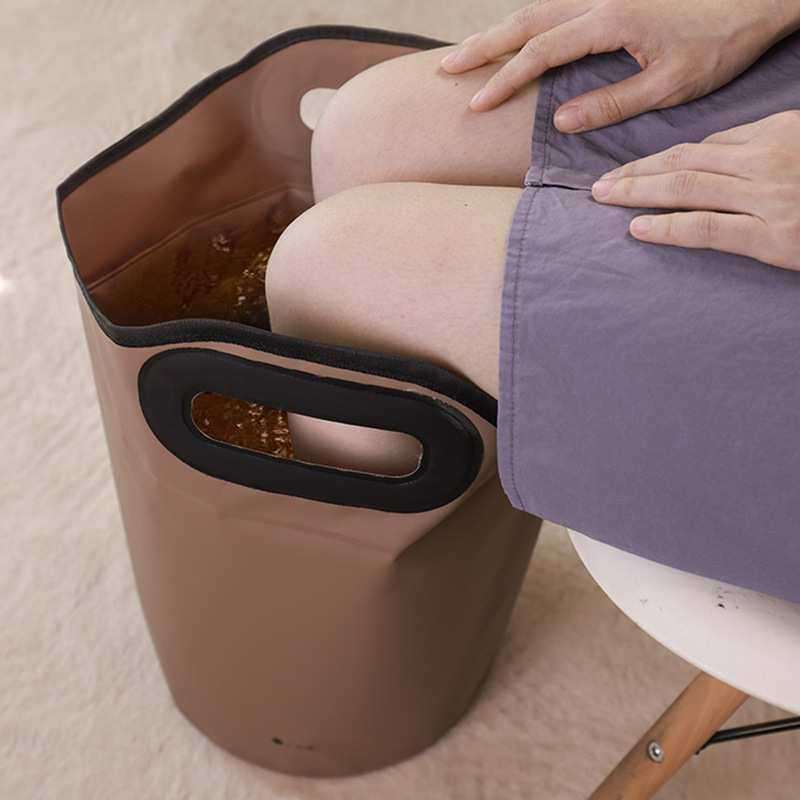 新品瑶之淘淘-足浴桶可折叠家用旅行泡脚袋加高泡脚桶养生便携式,淘宝优惠券,粉丝福利购,淘宝优惠卷